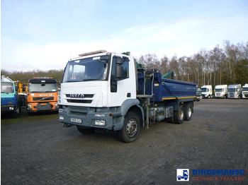 Автоманипулятор Iveco AD260T33 6X4 RHD tipper + HMF crane: фото 5