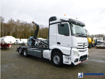 Крюковой мультилифт Mercedes-Benz Actros 2843 6x2 Hyva container hook 20t: фото 2