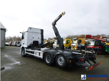Крюковой мультилифт Mercedes-Benz Actros 2843 6x2 Hyva container hook 20t: фото 3