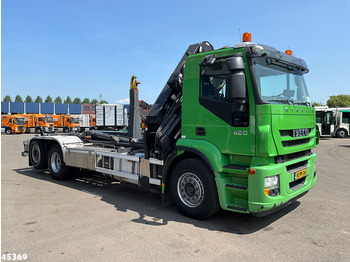 Крюковой мультилифт, Автоманипулятор Iveco Stralis AD260S42Y HMF 20 Tonmeter laadkraan: фото 3