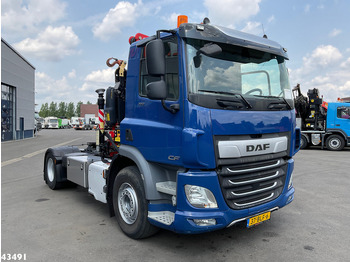 Тягач DAF FT CF 370 Euro 6 Fassi 15 Tonmeter laadkraan: фото 5