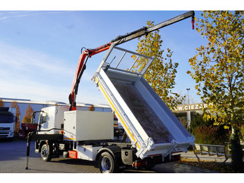 Самосвал, Автоманипулятор IVECO Eurocargo 120E18 Crane Palfinger / 3-way tipper / sleeper cab: фото 4