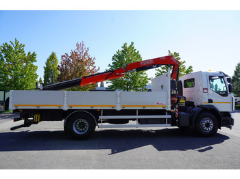 Грузовик бортовой/ Платформа, Автоманипулятор RENAULT C280 DTI 8 / FASSI crane 5.6 T / range 8 m / Flatbed 15 EPAL: фото 2