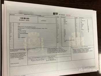 Телескопический погрузчик MERLO