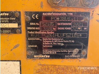 Гусеничный экскаватор KOMATSU PC138US-11