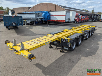 Полуприцеп-контейнеровоз/ Сменный кузов D-Tec CT-35-02 + CT-60-05D - 2 COMBI chassis - 3 StuurAssen - 4 LiftAssen - QuickLocks: фото 2