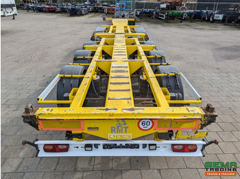 Полуприцеп-контейнеровоз/ Сменный кузов D-Tec CT-35-02 + CT-60-05D - 2 COMBI chassis - 3 StuurAssen - 4 LiftAssen - QuickLocks: фото 5