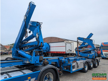 Полуприцеп-контейнеровоз/ Сменный кузов HAMMAR 151 HL 3-Assen - SideLoader36T - ContainerStacking - Gooseneck - Extended Boom - Afstandbediening: фото 2