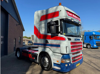 Фото интерьера 1: Тягач Scania R500 V8 4X2 Topline EURO 3, Analoog, Originele Nederlandse truck