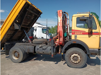 Самосвал, Автоманипулятор Mercedes-Benz SK 1722 AK 4x4 Blatt Schalter PalfingerPK10500A4: фото 2