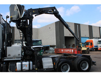 Тягач Mercedes-Benz Arocs 2858 + PALFINGER Z15 (2022) + 6X4 + FOREST/WOOD/METAL EDITION: фото 5