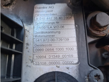 Двигатель для Грузовиков Mercedes-Benz ACTROS MP2 MP3 EURO5   Mercedes-Benz OM501LA V6 A0154473840 EURO5: фото 4