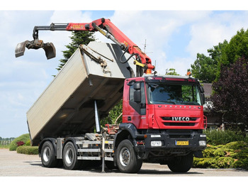 Самосвал, Автоманипулятор Iveco TRAKKER 450ps !!Z-KRAAN!!RADIO REMOTE!!3 SIDED TIPPER!!EURO5!! 10MM CHASSIS LIBIA!!: фото 2