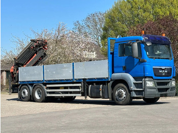 Автоманипулятор MAN TGA 26.440 6x4 HYDRODRIVE!!PALFINGER 29tm Fly jib/!!!ROOF/DACH/MONTAGE!!MANUTENTION!! CRANE!!: фото 5