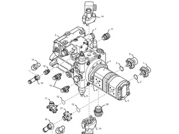 Гидравлический насос CASE
