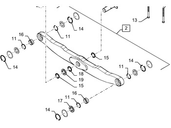 Запчасти ходовой части CASE