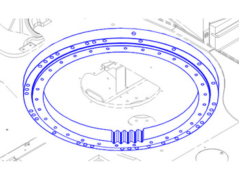 Поворотное кольцо CATERPILLAR