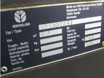 Ковш для погрузчика NEW HOLLAND