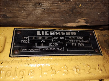 Двигатель и запчасти LIEBHERR