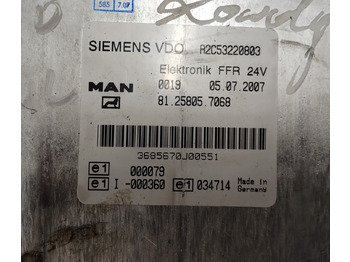 Блок управления STEROWNIK SILNIKA MAN TGL 240 D0836 E3 0281020067 FFR 81258057068: фото 3