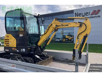 Мини-экскаватор NEW HOLLAND