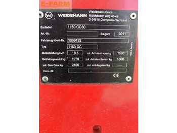 Мини-экскаватор Weidemann 1160cc30: фото 4