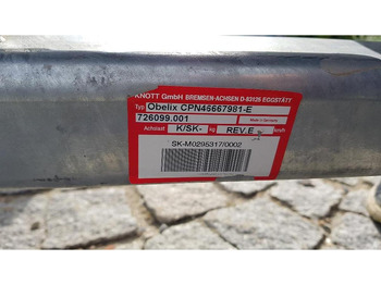 Прицеп KNOTT 1-Achs Anhänger Chassis: фото 2 Прицеп KNOTT 1-Achs Anhänger Chassis: фото 2