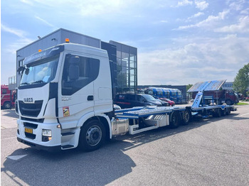 Автовоз Iveco Stralis 460 6X2 EURO 6 + GS MEPPEL - TRUCK-TRANSPORTER: фото 3