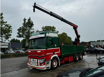 Грузовик бортовой/ Платформа, Автоманипулятор Renault T HIGH 520 6X2 EURO 6 + PALFINGER PK16002 ROTOR: фото 3