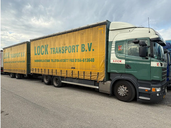 Тентованный грузовик SCANIA R 450