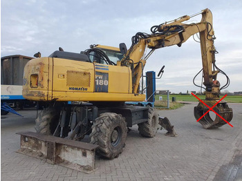 Колёсный экскаватор Komatsu PW180-7K: фото 3