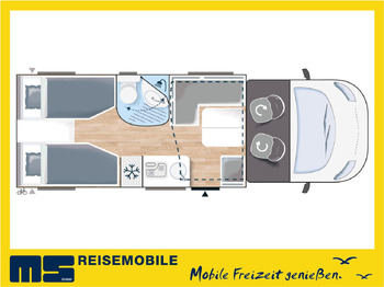 Полуинтегрированный автодом CHAUSSON