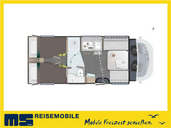 Полуинтегрированный автодом CHAUSSON