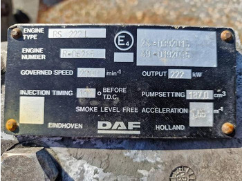 Запчасти DAF RS 222 L: фото 3