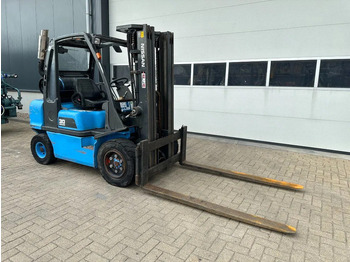 Газовый погрузчик Nissan UGD02A30P0 3 ton Triplex Freelift LPG Heftruck: фото 4