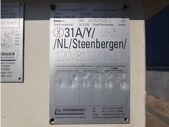 Резервуар для хранения dieseltank Steenbergen 3000 liter Kiwa IBC Dieseltank: фото 3