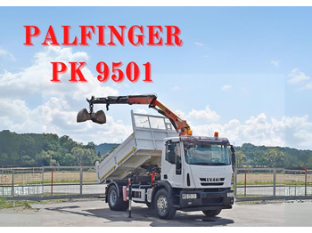 Малотоннажный самосвал Iveco EUROCARGO 180E30 + PK 9501 * TOPZUSTAND: фото 1