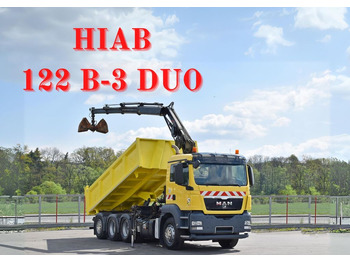 MAN TGS 35.440 * HIAB 122 B-3 DUO / 8x4  в лизинг MAN TGS 35.440 * HIAB 122 B-3 DUO / 8x4: фото 1
