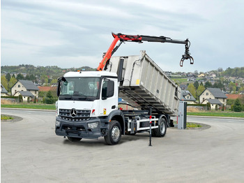 Автоманипулятор Mercedes-Benz AROCS 1830* KIPPER 5,00m * PK 7.501 SLD A + FUNK: фото 2