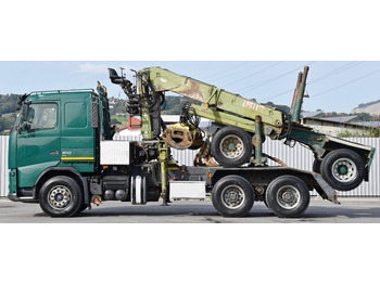 Лесовоз, Автоманипулятор Volvo FH 500 * LOGLIFT F251 S80A + Anhänger /6x4: фото 3