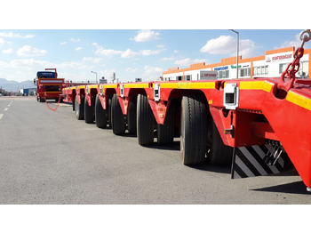 Новый Низкорамный полуприцеп для транспортировки тяжёлой техники LIDER 2024 YEAR NEW MODELS containeer flatbes semi TRAILER FOR SALE: фото 5