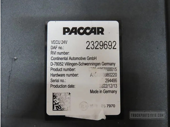 Новый Блок управления для Грузовиков DAF 2329692 VECU Regeleenheid: фото 2