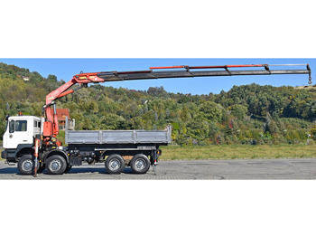 Самосвал, Автоманипулятор MAN 41.460 *FASSI F270AC.26 * 8x8 ! TOPZUSTAND: фото 5