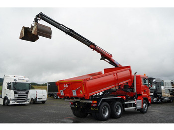 Самосвал, Автоманипулятор MAN TGS 26.400 / 6x4 / WYWROTKA 2 STRONNA + HDS HMF 1530 K2 / HYDR: фото 4 Самосвал, Автоманипулятор MAN TGS 26.400 / 6x4 / WYWROTKA 2 STRONNA + HDS HMF 1530 K2 / HYDR: фото 4