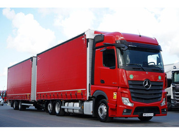Тентованный грузовик MERCEDES-BENZ Actros 2545