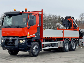 Грузовик бортовой/ Платформа, Автоманипулятор Renault C 430 *HIAB X - HIPRO 188 ES - 5 + FUNK* 6x4: фото 4 Грузовик бортовой/ Платформа, Автоманипулятор Renault C 430 *HIAB X - HIPRO 188 ES - 5 + FUNK* 6x4: фото 4