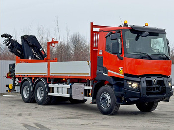 Грузовик бортовой/ Платформа, Автоманипулятор Renault C 430 *HIAB X - HIPRO 188 ES - 5 + FUNK* 6x4: фото 3 Грузовик бортовой/ Платформа, Автоманипулятор Renault C 430 *HIAB X - HIPRO 188 ES - 5 + FUNK* 6x4: фото 3