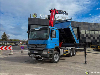 Mercedes-Benz  ACTROS 3341 6x6 HMF 4220 K4 CRANE KIPPER в лизинг Mercedes-Benz  ACTROS 3341 6x6 HMF 4220 K4 CRANE KIPPER: фото 5