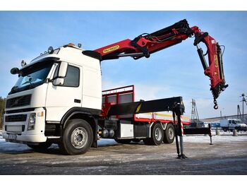 Автоманипулятор, Грузовик бортовой/ Платформа Volvo FM 12 6x2 PALFINGER PK 44002 + FLY JIB Kran Cran: фото 1