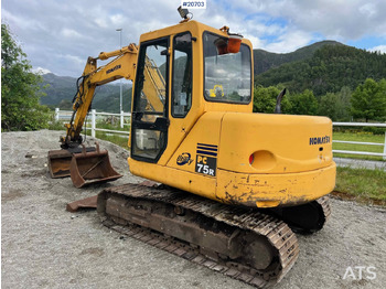 Экскаватор Komatsu PC75: фото 3